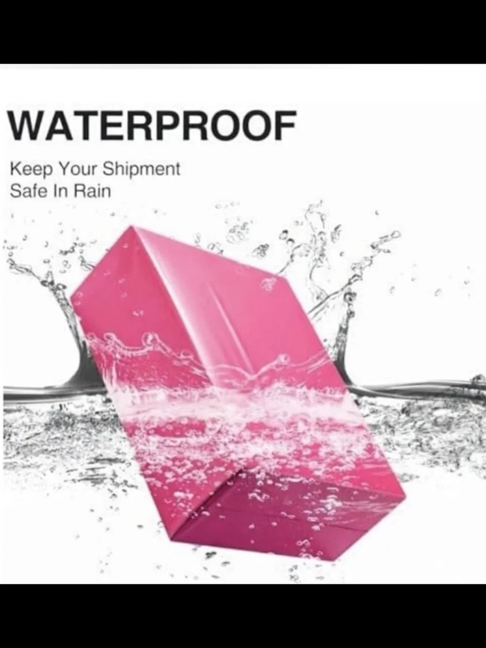 25 Pink Mailer Bags 14.5x 19- Waterproof Tearproof Dustproof NWOT